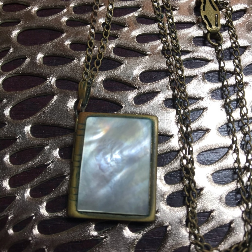 Antique photo locket.